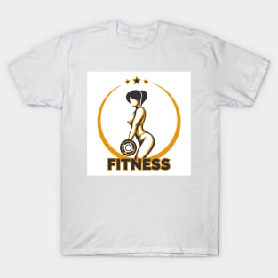 Training Girl Fitness Emblem T-Shirt